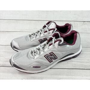 New Balance Womens WAE500SP Lite Cool Mesh Leather Athletic Shoes Purple Size 9